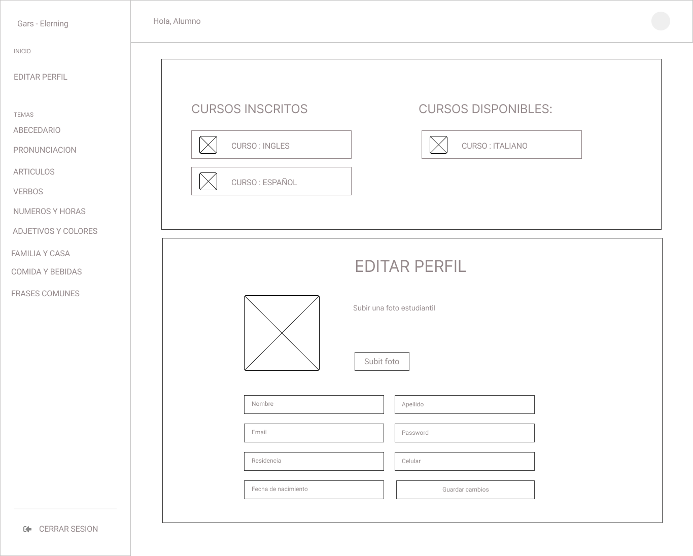 Detalle de ticket - evidencia y estados